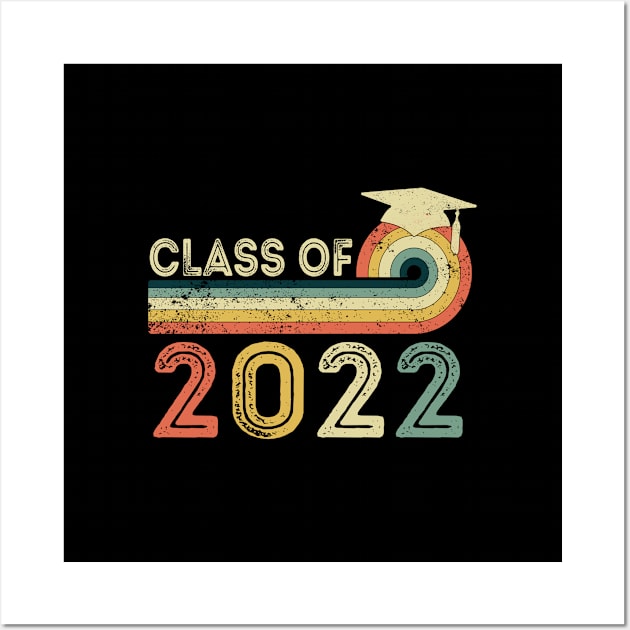 Vintage Class Of 2022 Wall Art by MEDtee